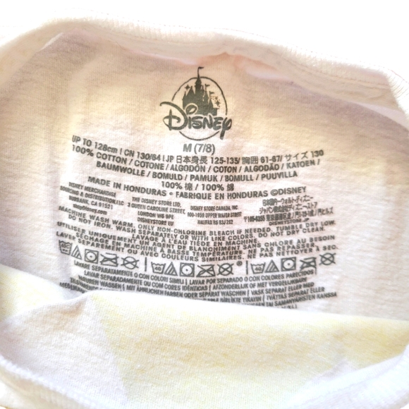 Disney  Girls' 3 Pack Short Sleeve Graphic T shirts size 7-8 - Picture 8 of 12